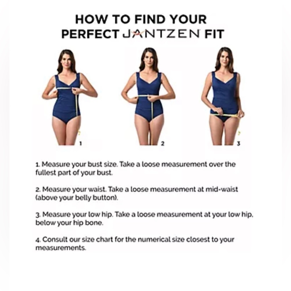 Jantzen Side Slit Swim Overskirt Rockin’ Moroccan Blue - Picture 3 of 5